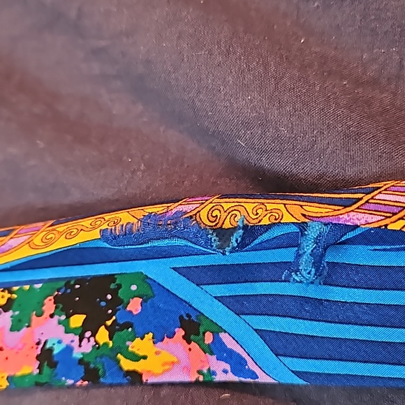 Rush Limbaugh. No boundaries collection. Blue neck tie. Pre loved shows wear. - Picture 3 of 6